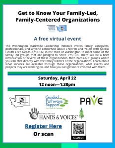 Get to Know Your Family-Led, Family-Centered Organizations @ online
